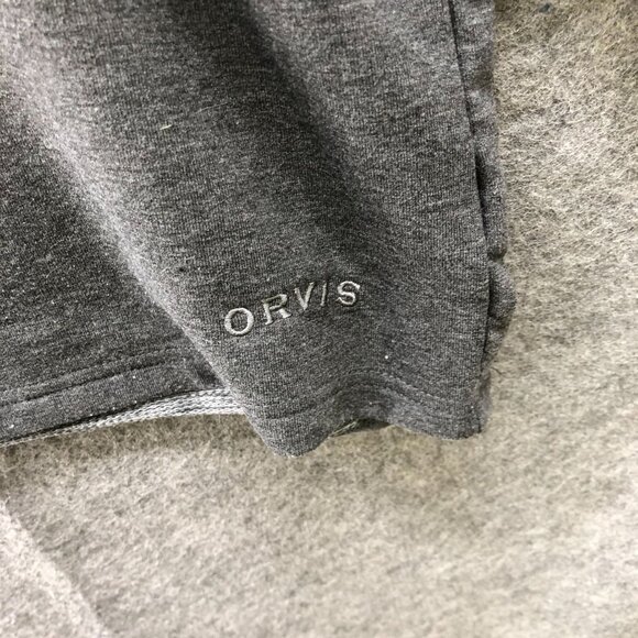 Orvis Raglan Long Sleeve T shirt Mens XXL Gray Blue Crewneck Active Performance - Picture 10 of 10